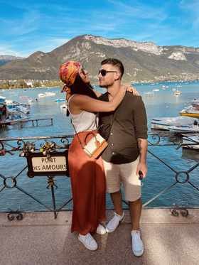 Calista et Anthony en voyage